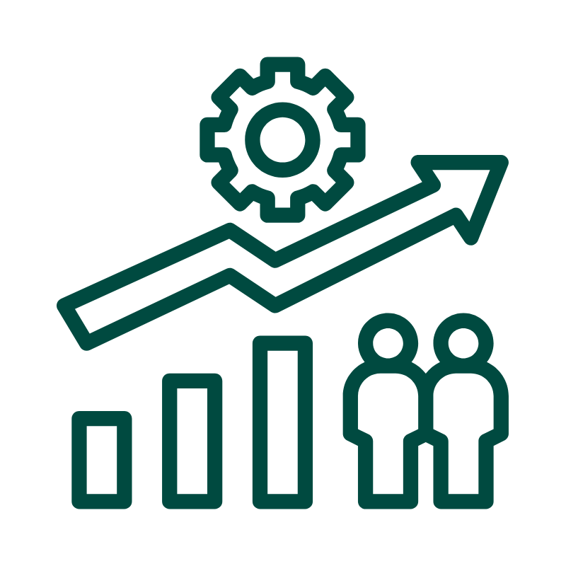 Wasteflex waste management solution icon representing operational efficiency, recycling strategy and commercial waste optimisation.
